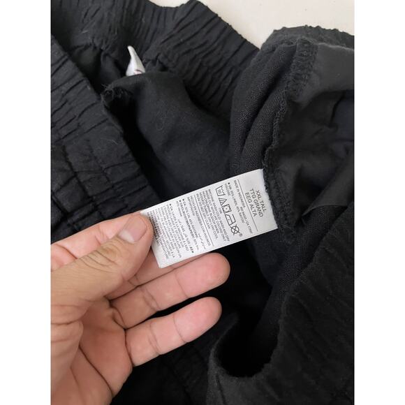 Linen Pull On Pants 2XLT Coastal Beach Minimalist Scandi Capsule Relax Lounge - Picture 10 of 16